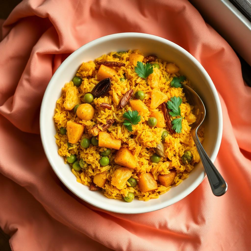 Desi Tehri Rice Bowl
