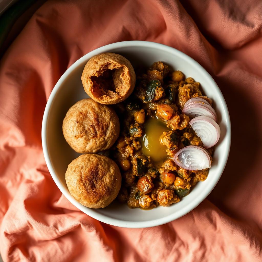 Litti Chokha Bowl