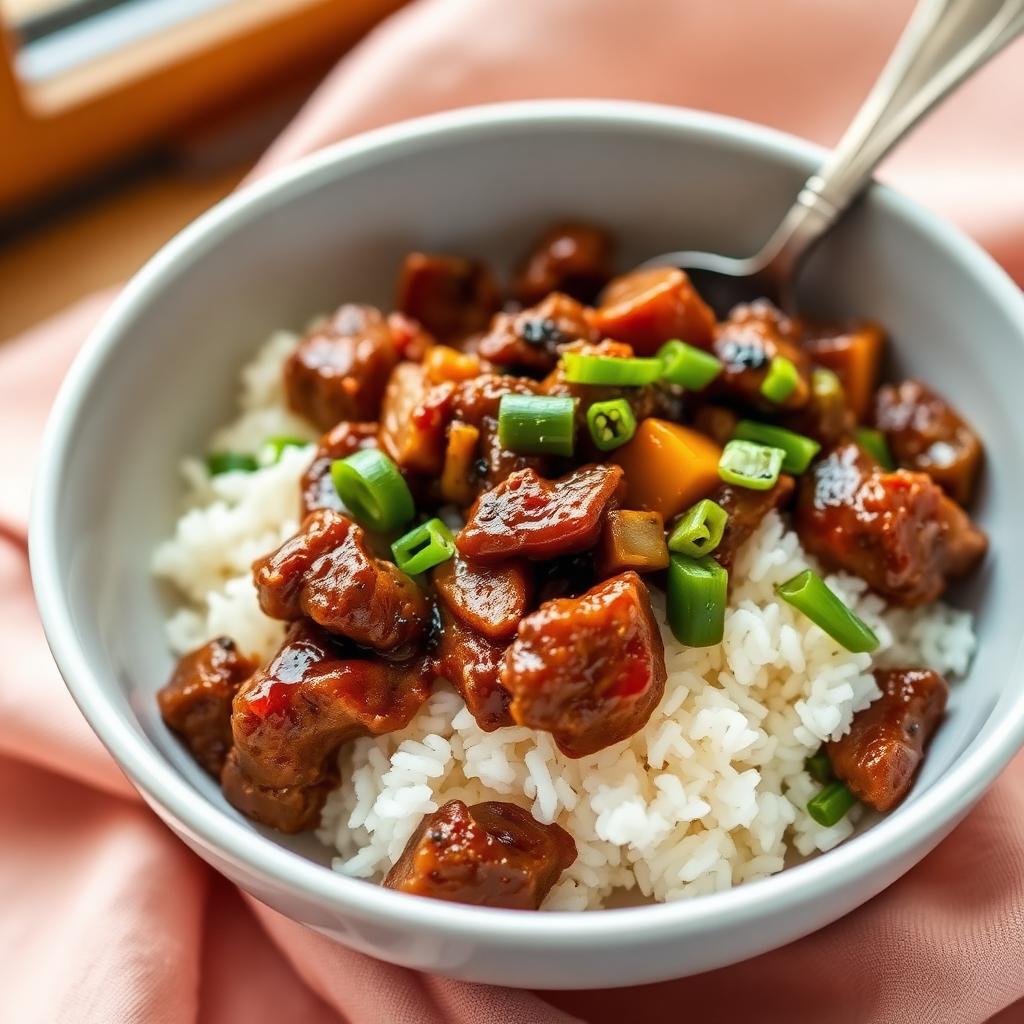 Smoky Chicken Chilli Rice Bowl